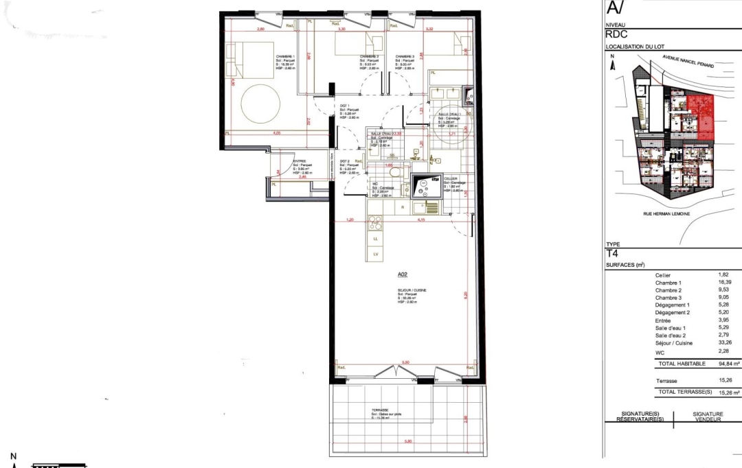 IMMOG Le Haillan Agent Immobilier : Appartement | PESSAC (33600) | 95 m2 | 1 400 € 