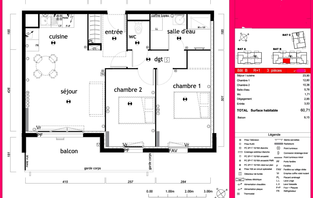 IMMOG Le Haillan Agent Immobilier : Appartement | LE BARP (33114) | 61 m2 | 248 000 € 